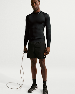 Nike Pro Men's Dri-FIT Fitness Mock-Neck Long-Sleeve Top. Nike.com